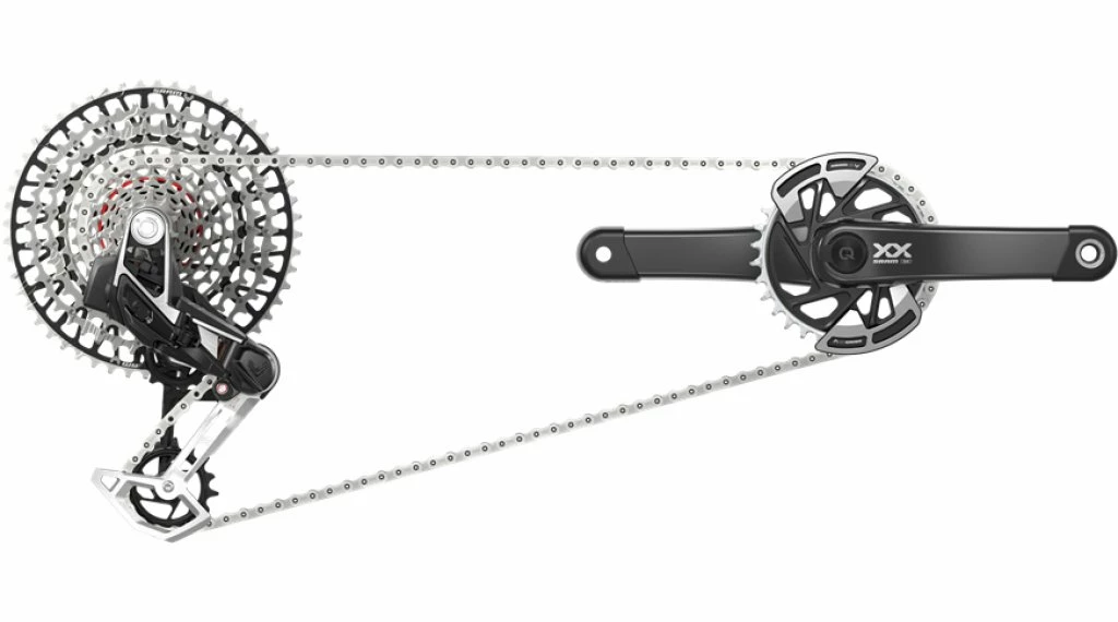 SRAM XX Eagle AXS Transmission Powermeter Schaltgruppe 1x12 3 SRAM XX Eagle AXS Transmission Powermeter Schaltgruppe 1x12