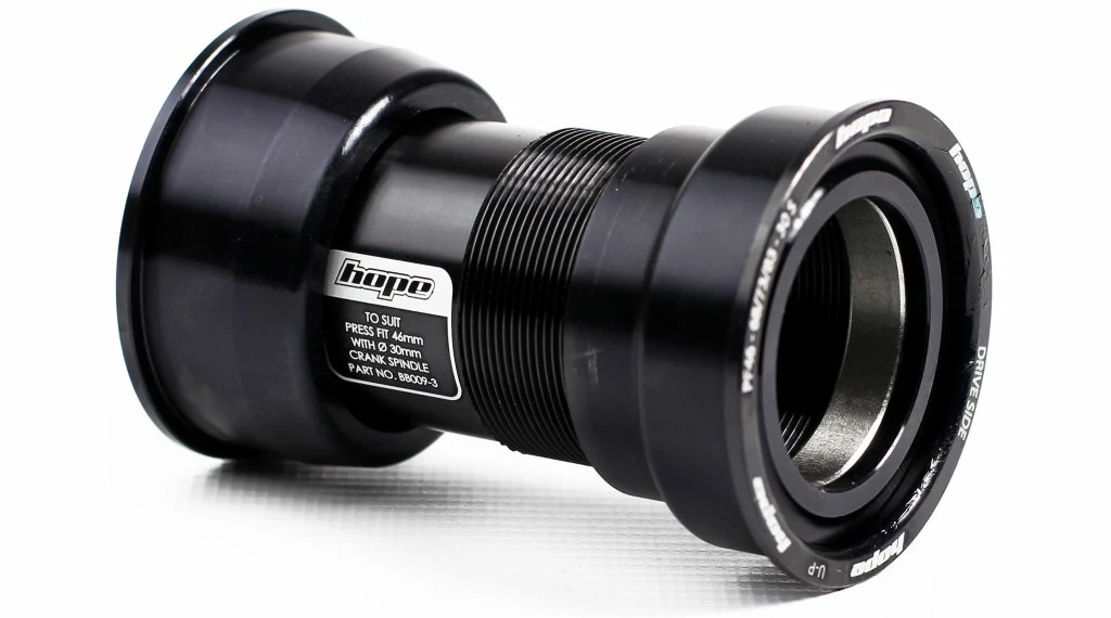 Hope PF46 Acier Inoxydable Boîtier De Pédalier Pour Boîtier (pour Axe) Noir 3 Hope PF46 Acier Inoxydable Boîtier De Pédalier Pour Boîtier (pour Axe) Noir