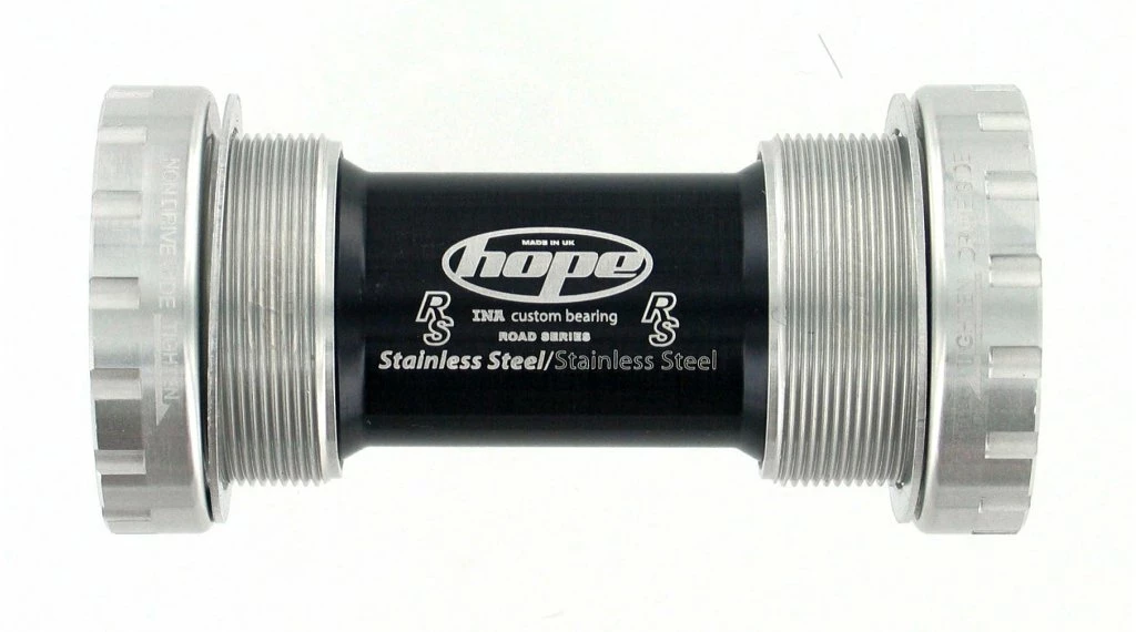 Hope BSA Acier Inoxydable Road Boîtier De Pédalier 68mm (pour 24mm Axe) 4 Hope BSA Acier Inoxydable Road Boîtier De Pédalier 68mm (pour 24mm Axe) – Image 2