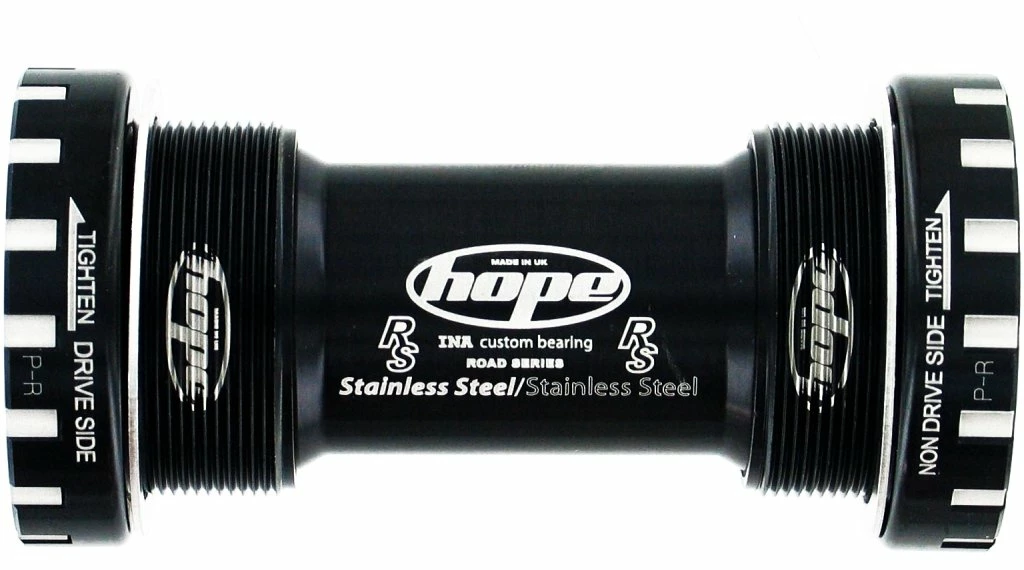 Hope BSA Acier Inoxydable Road Boîtier De Pédalier 68mm (pour 24mm Axe) 3 Hope BSA Acier Inoxydable Road Boîtier De Pédalier 68mm (pour 24mm Axe)