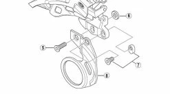 Shimano Distance Disque (E- Type-Tretlager Fixation) (Nr. 6)